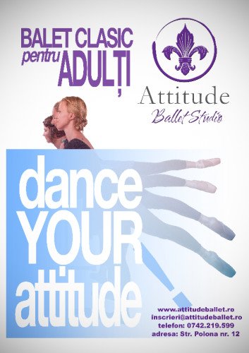 Attitude Ballet Studio - Cursuri dans copii si adulti